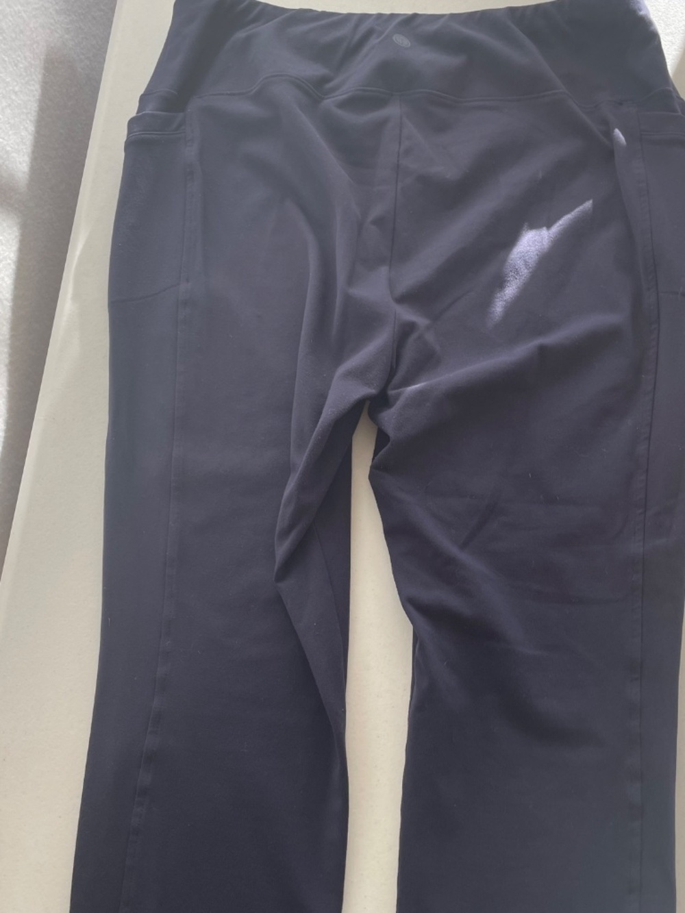 🌸T by Talbots Blue Mid-weight Leggings with Hip Pockets Size XL - Picture 5 of 9